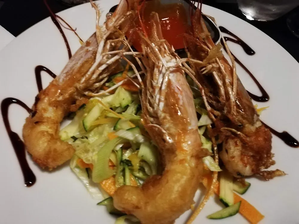 Gambas À la Sauce Piquante